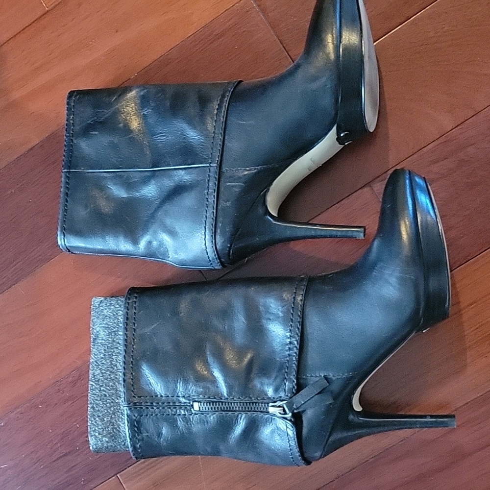 Ninewest matinee black boots sz 5.5